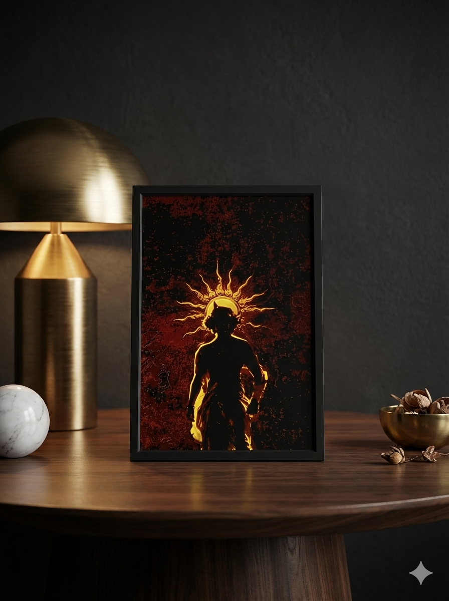 Krishna Art Frame | Personalized Layered Photo Frame | Aakarik 3D